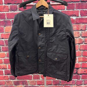 NWT Filson Aberdeen Waxed Jacket, Blue Coal, Medium - Made in USA